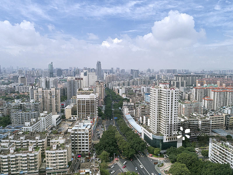 佛山市禅城区汾江路图片素材