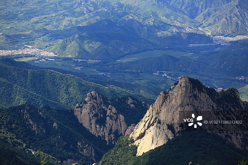 雾灵山图片素材