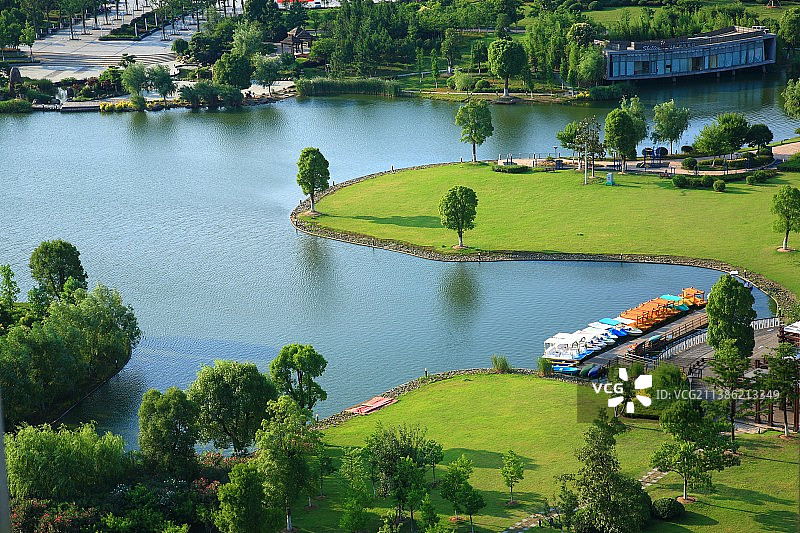 鄞州公园图片素材