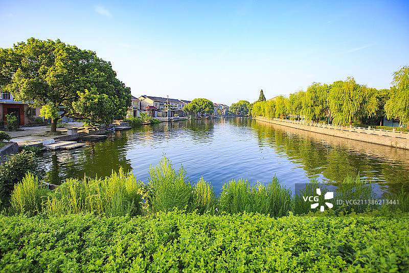 水乡民居图片素材