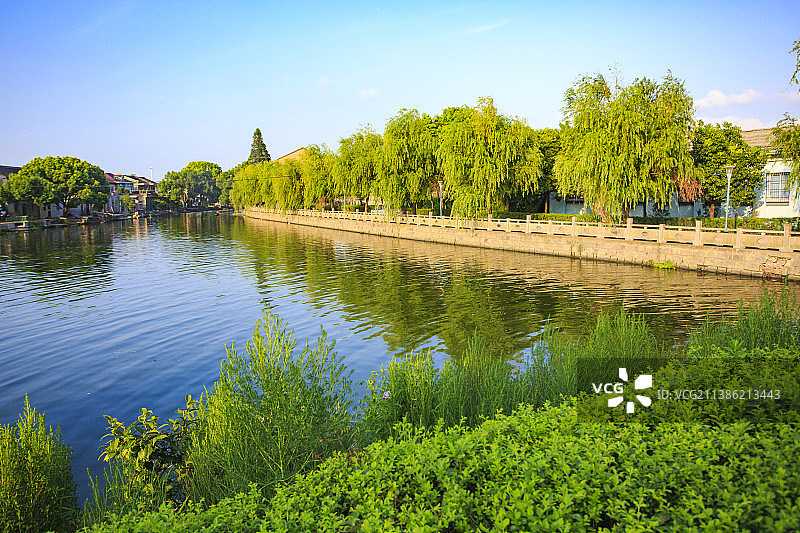 水乡民居图片素材