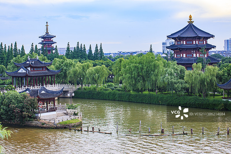 寒山寺图片素材