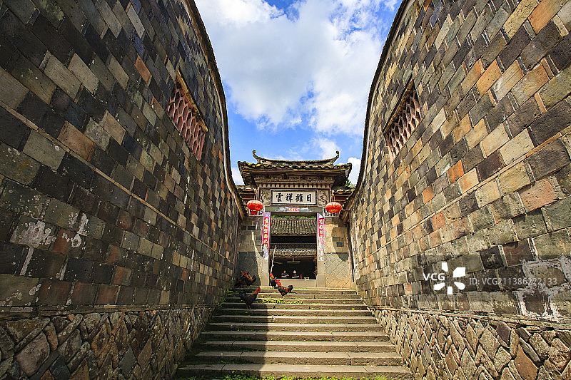 泰顺胡氏大院图片素材