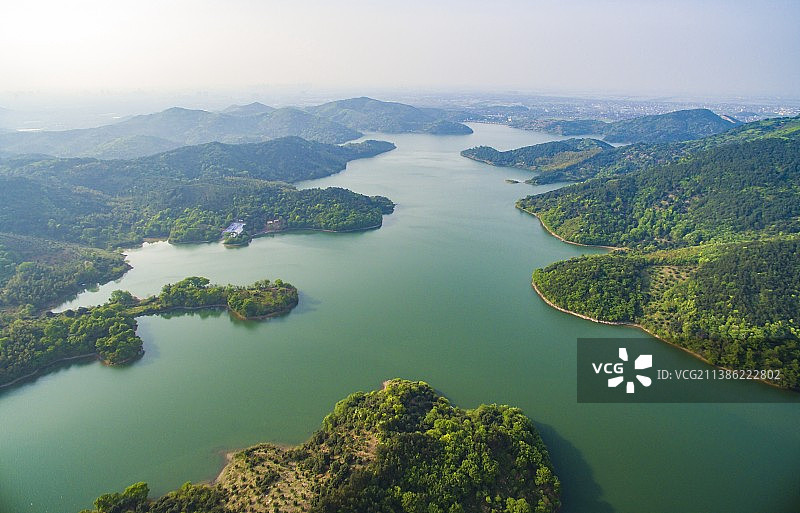 上林湖图片素材