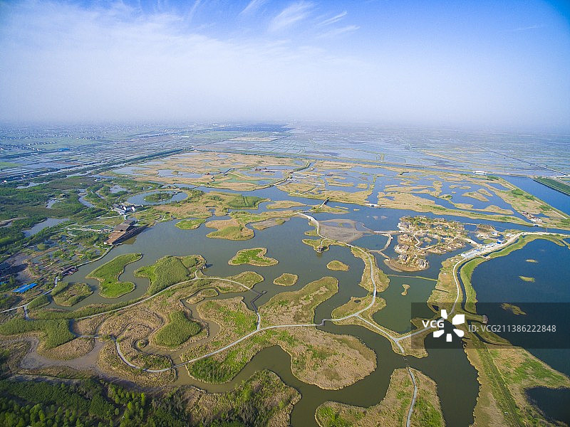 杭州湾湿地公园图片素材