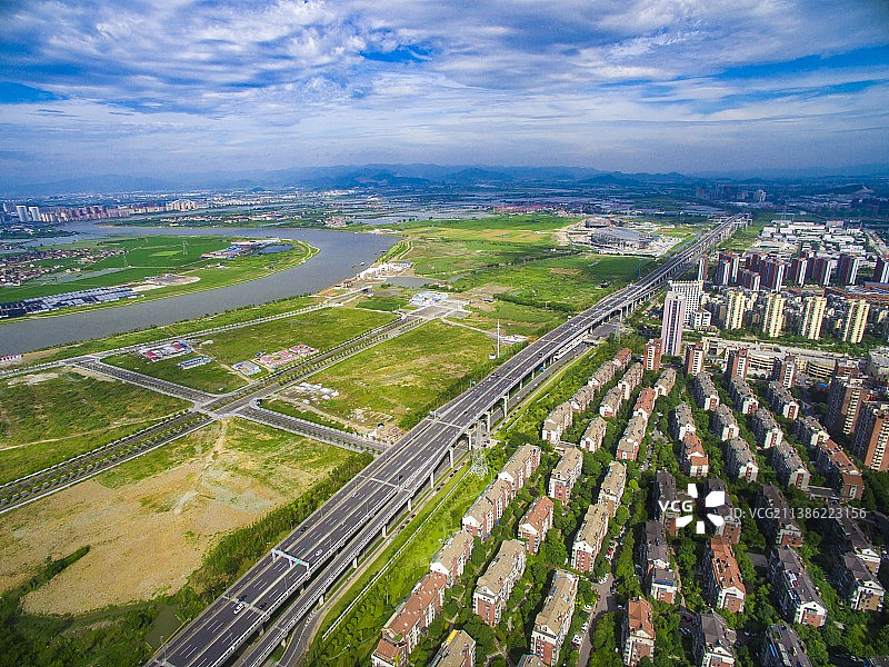 宁波北环高架图片素材