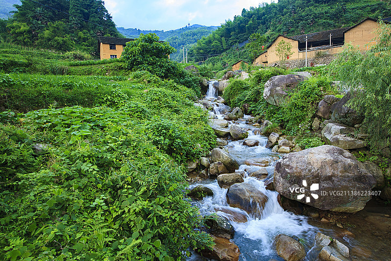 云和古村图片素材