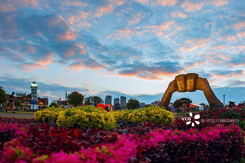 青岛啤酒城图片素材