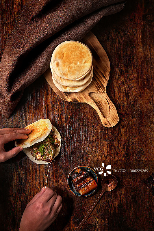 肉夹馍图片素材