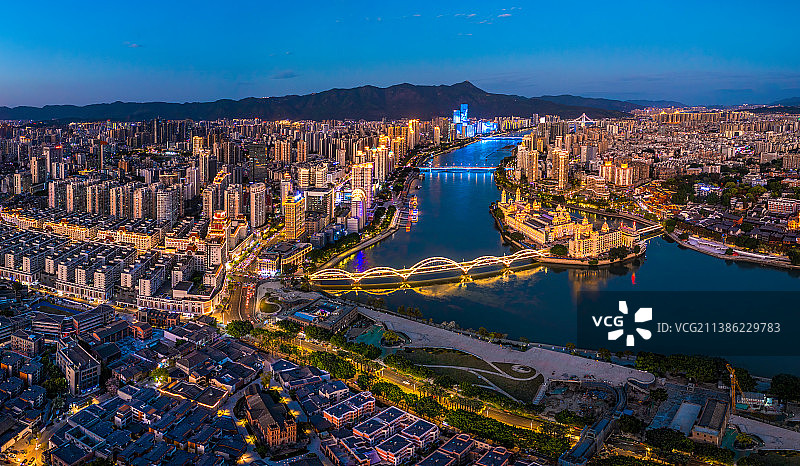 夜色福州城图片素材