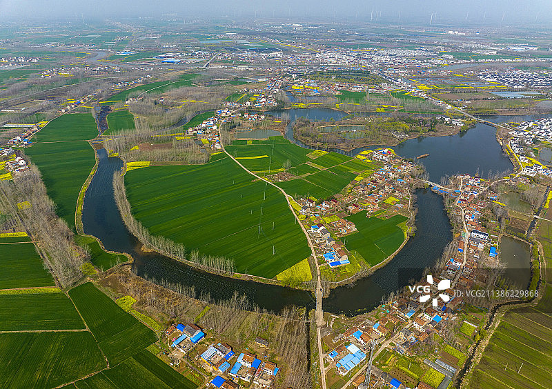 乡村田园春色美图片素材