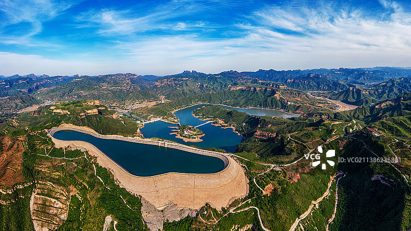 张河湾水电站图片素材