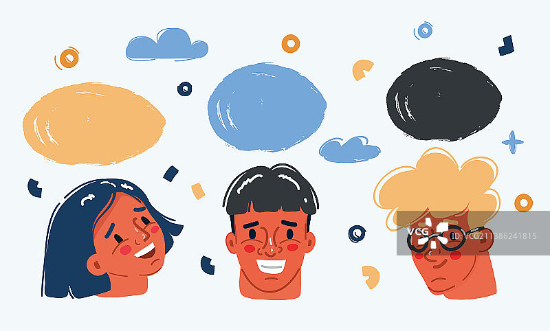 带演讲稿的英俊人士图片素材