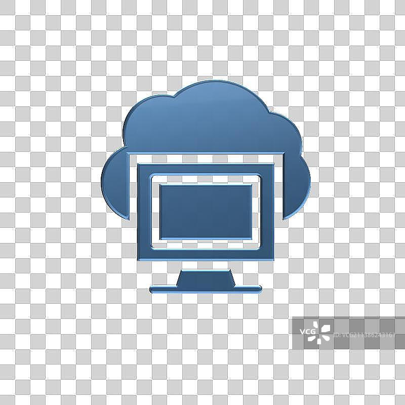 互联网云数据图标图片素材