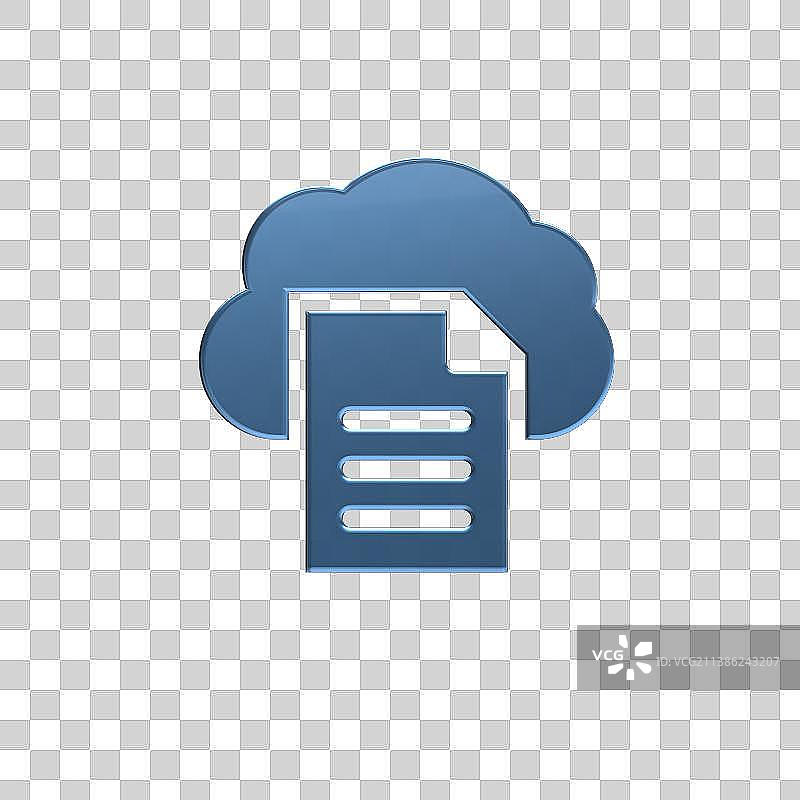 互联网云数据图标图片素材