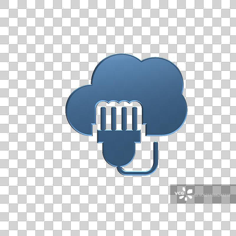 互联网云数据图标图片素材