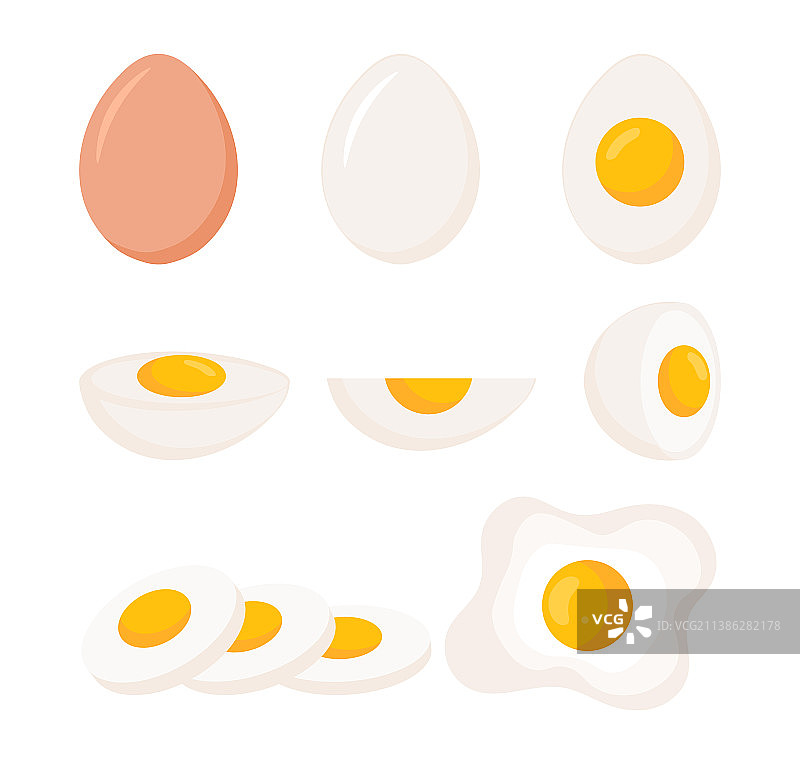 鸡蛋合集图片素材
