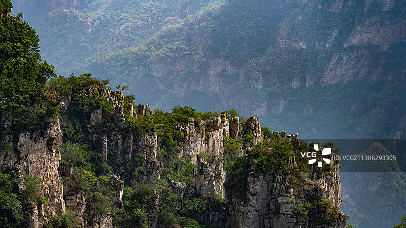 狼牙山一角图片素材