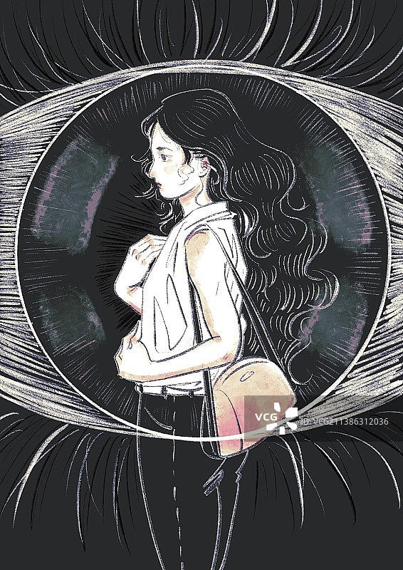 黑色的眼眸图片素材