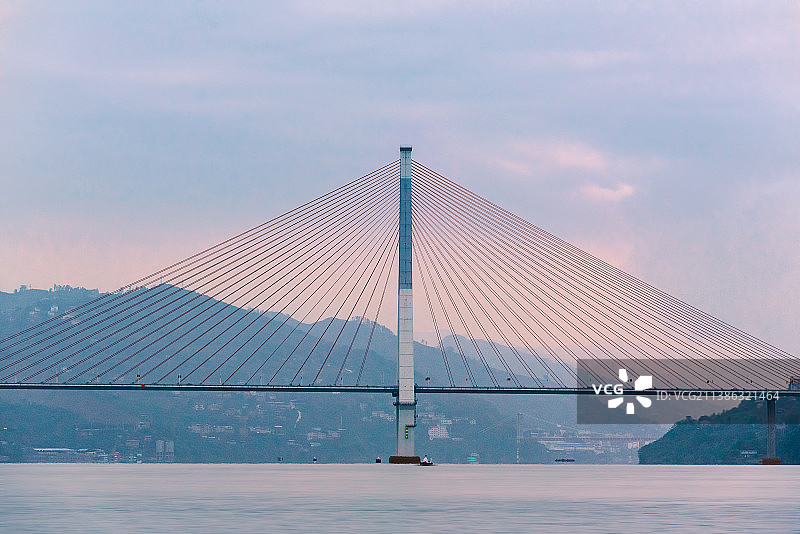 丰都长江大桥图片素材