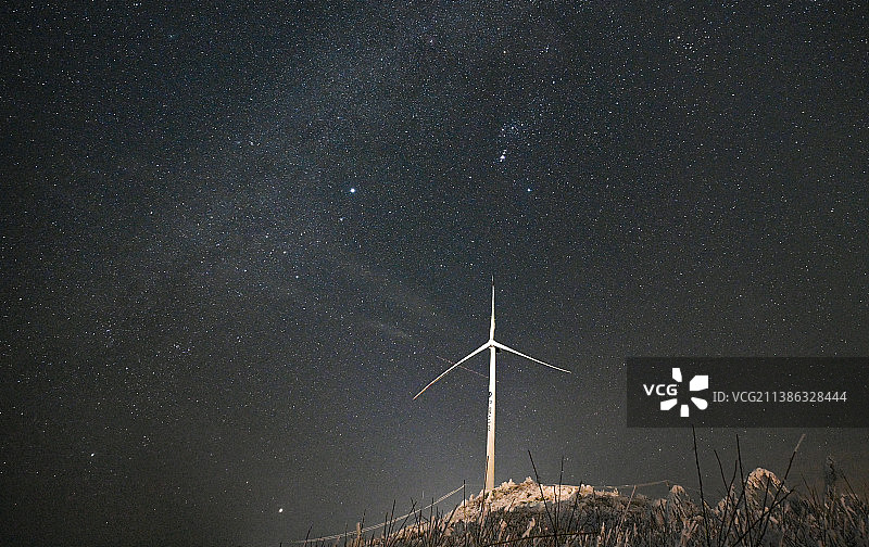 利川星空图片素材