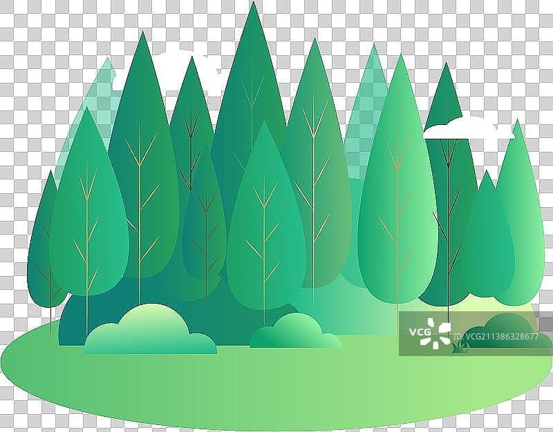 一片树林图片素材