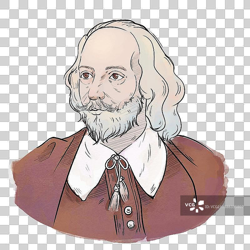 莎士比亚图片素材