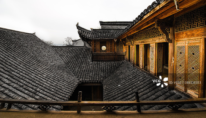 徽派建筑图片素材