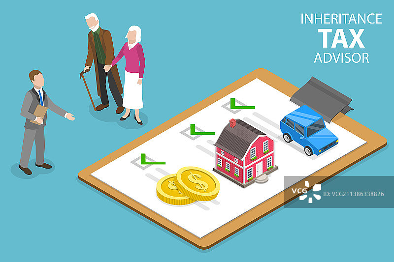 三维等距平面概念图片素材