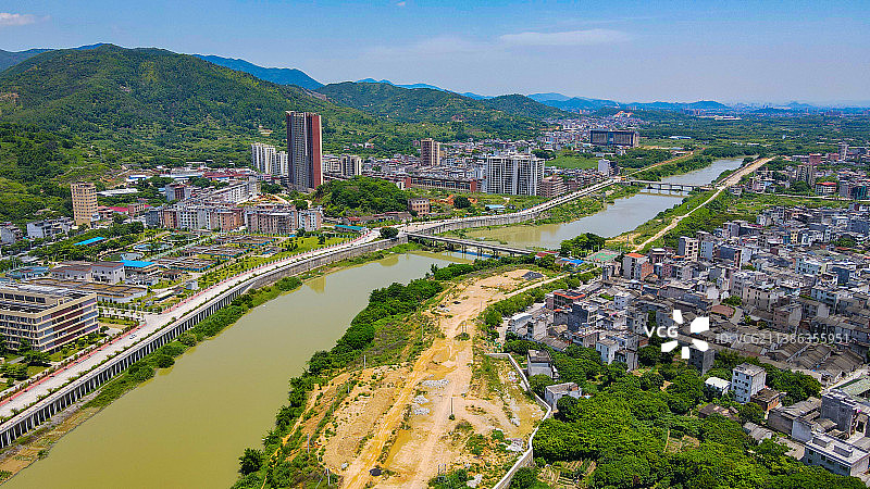 梅州市丰顺县汤南镇图片素材