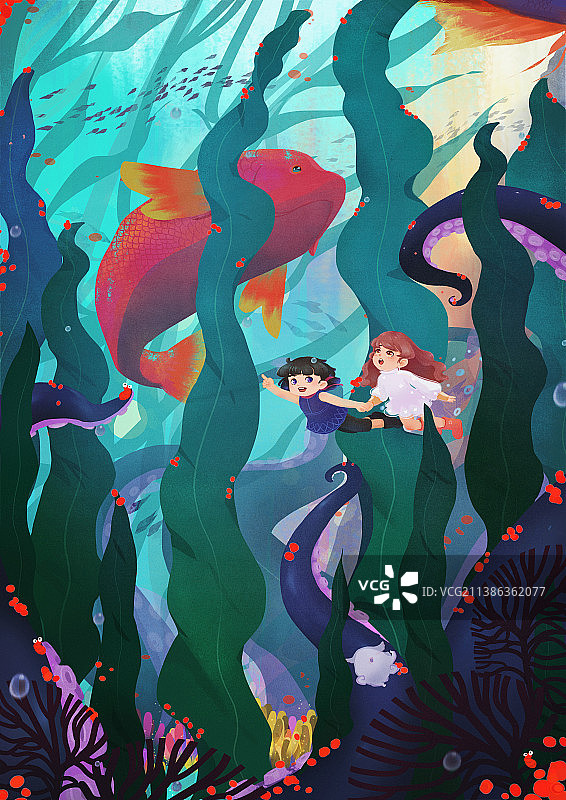 海底冒险图片素材