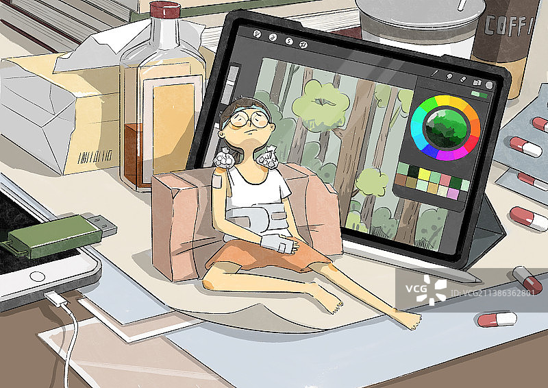 职业病图片素材