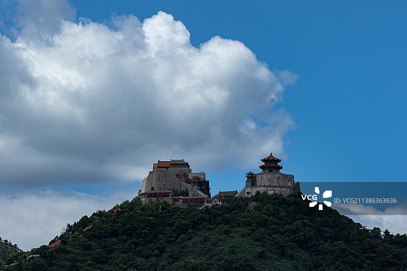 云腾丫髻山图片素材