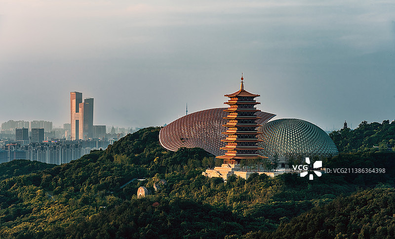 牛首山佛顶宫图片素材