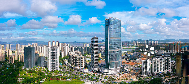 珠海市金湾区航空新城图片素材