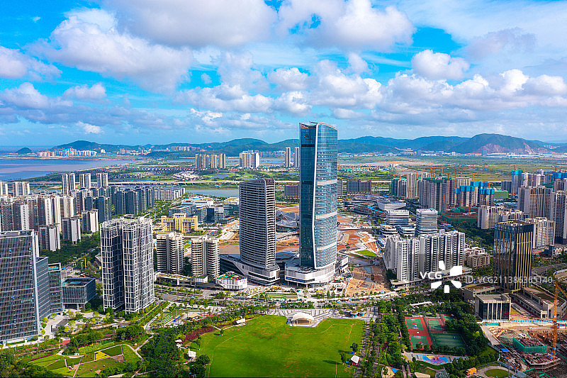 珠海市金湾区航空新城图片素材
