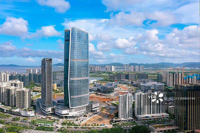 珠海市金湾区航空新城图片素材