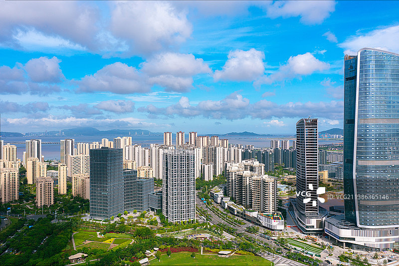 珠海市金湾区航空新城图片素材