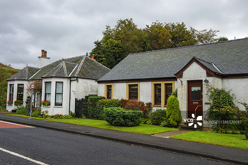 英国，爱丁堡城市风景。图片素材