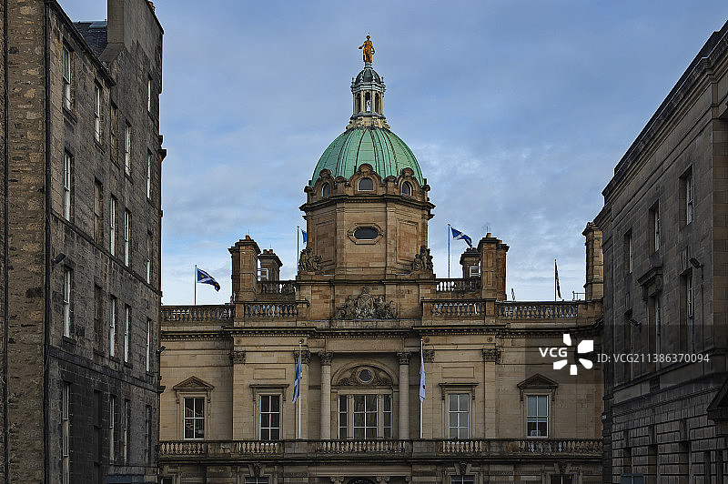 英国，爱丁堡城市风景。图片素材