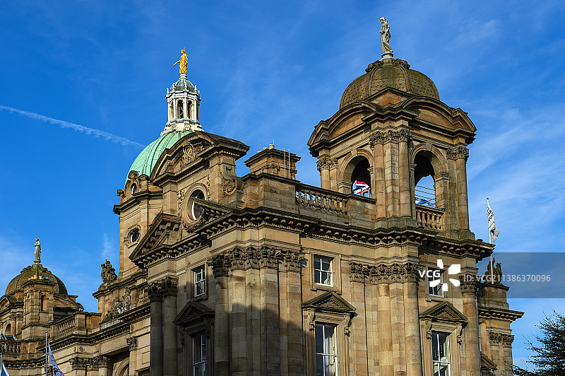 英国，爱丁堡城市风景。图片素材