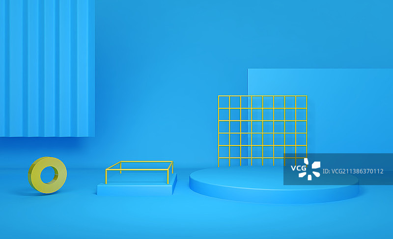 C4D简约电商场景图片素材