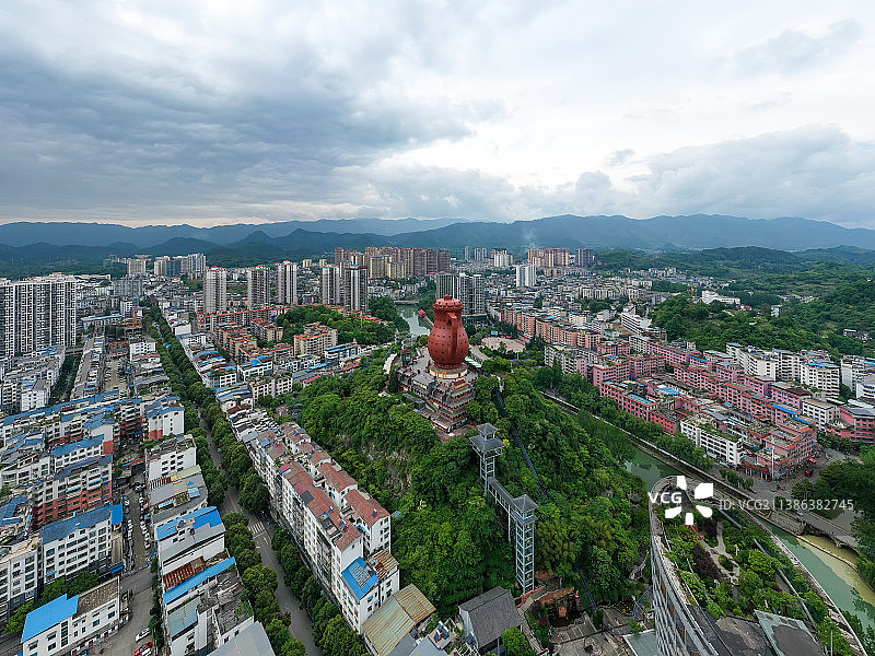 贵州湄潭大茶壶图片素材