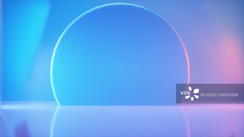 3D展台渐变场景图片素材