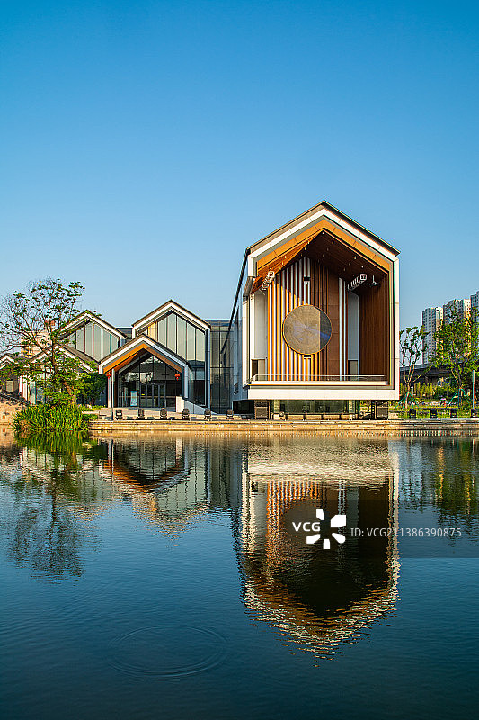 柯桥非遗馆 柯桥古镇 浙江绍兴柯桥古街 舞台 文化场馆图片素材