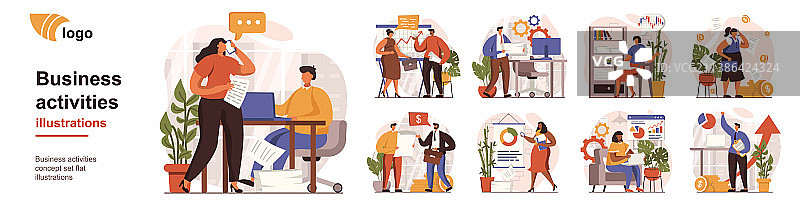 商务活动概念人物图片素材