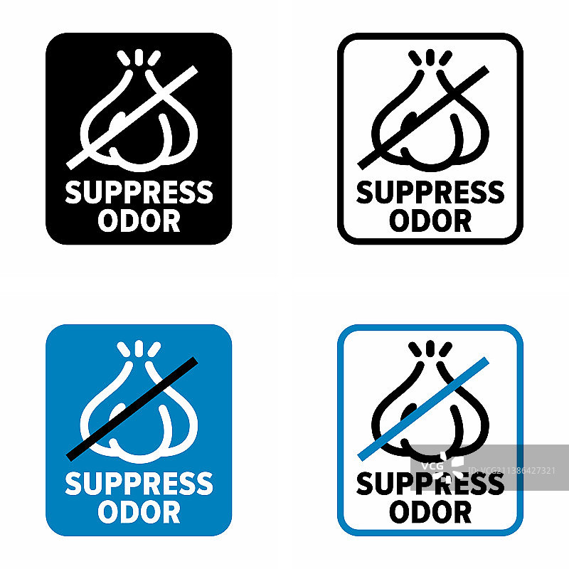 抑制气味信息标志图片素材