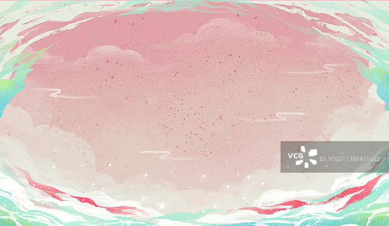 小清新惊涛骇浪海浪翻滚肌理纯背景图片素材