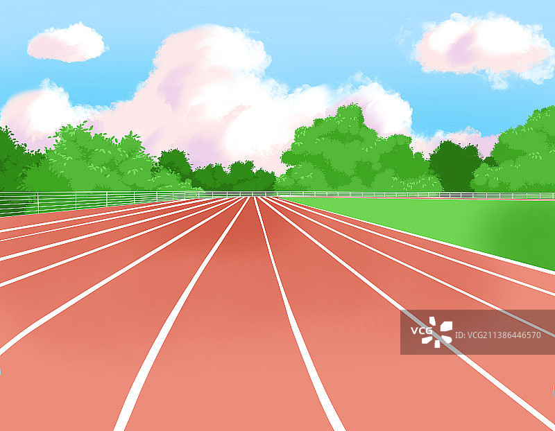 学校操场图片素材