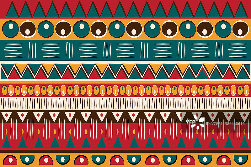 非洲印花面料部落民族装饰图案图片素材